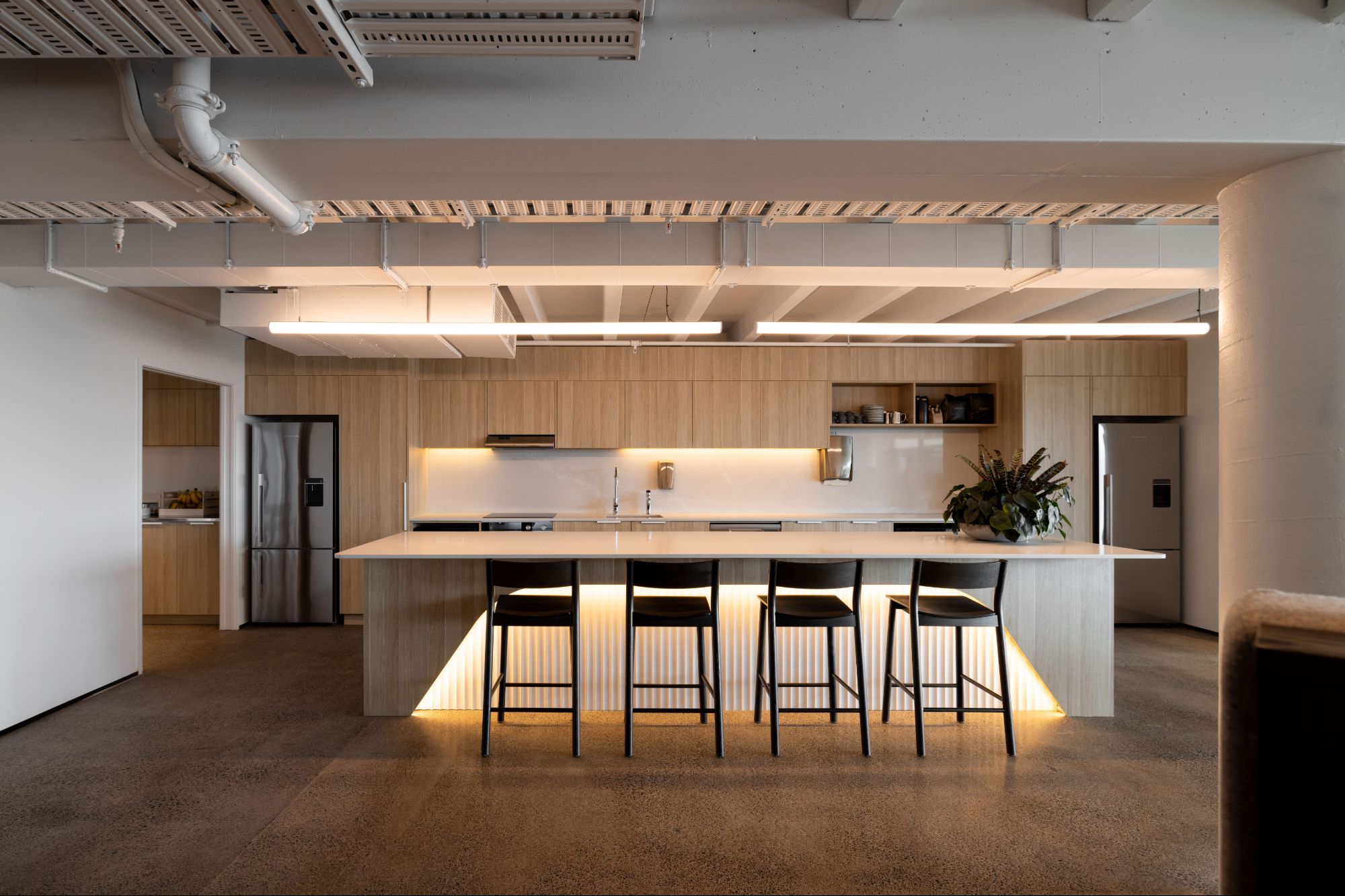 Interior design and office fit-out completed by Edge Interiors.