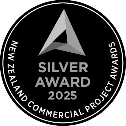 New Zealand Commercial Project Silver Award 2025 logo