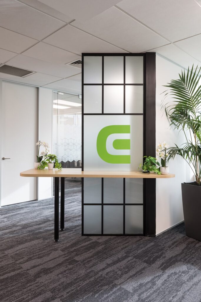 This is an Office design and build - full-service end to end fit out, completed by Edge Interiors, in Auckland, New Zealand.