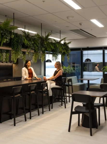 office dining area built and designed By Edge Interiors