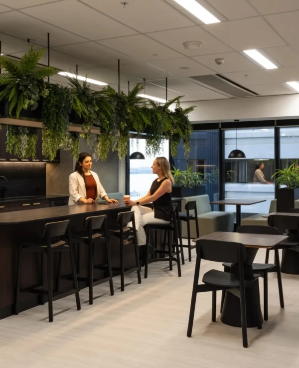 office dining area built and designed By Edge Interiors