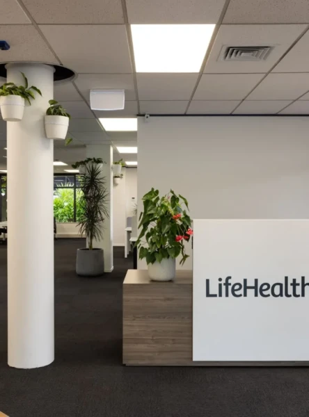 Life Healthcare office design and build by edge interiors